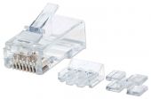 INTELLINET 790550 :: Modular Plugs Pro Line, Cat6A RJ45, 80-Pack