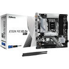 ASROCK MB Desktop B760M Pro RS Wi-Fi (S1700, 4x DDR4, 2x PCIe 4.0 x16, 1x PCIe 4.0 x1, 1x Hyper M.2 PCIe Gen4x4, 4x SATA3, 2x USB-C, 5x USB 3.2, 6x USB 2.0, 1xRJ-45 2.5GB, 2x 802.11ax Wi-Fi, 1x HDMI, 1x DP, 7.1 HD Audio, micro ATX.