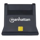 MANHATTAN 102025 :: Smart/SIM Card четец, контактен, Desktop тип, USB 2.0