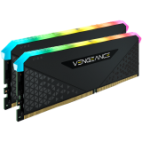 Corsair DDR4, 3200MHz 32GB 2x16GB Dimm, Unbuffered, 16-20-20-38, XMP 2.0, Vengeance RGB RS Heatspreader, RGB LED, Black PCB, 1.35V, for AMD Ryzen & Intel XMP, EAN:0840006649038