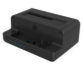 ICYBOX IB-2914MSCL-C31 :: Docking and Clone Station for M.2 NVMe SSD & 2.5"/3.5" HDD