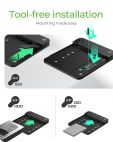 ICYBOX IB-2915MSCL-C31 :: Docking and Clone Station for M.2 NVMe SSD & 2.5"/3.5" HDD