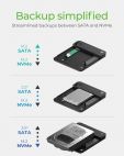 ICYBOX IB-2915MSCL-C31 :: Docking and Clone Station for M.2 NVMe SSD & 2.5"/3.5" HDD