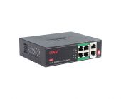 ONV ONV-H1064PLD :: Switch 4 порт x 10/100Mbps PоE и 2 ethernet RJ45, индустриален