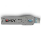 LINDY LNY-40622 :: Ключ за блокиране на USB тип A порт, син