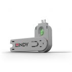 LINDY LNY-40621 :: Ключ за блокиране на USB тип A порт, зелен