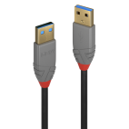 LINDY LNY-36753 :: Cable LINDY Anthra Line USB 3.2 Type A-A, M/M, 3m 