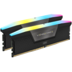 DDR5, 6400MT/s 32GB 2x16GB DIMM, Unbuffered, 36-48-48-104, Std PMIC, XMP 3.0, VENGEANCE RGB DDR5 Black Heatspreader, Black PCB, 1.4V EAN: 0840006666073