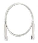 INTELINET 745116 :: Patch cable Cat.6a F/FTP FlexiBoot Slim Network Patch Cable, 0.3 m, Gray