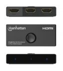 MANHATTAN 207997 :: Bi-Directional 2-Port HDMI Switch : (2x1) HDMI or (1x2) HDMI 8K@60Hz, 4K@120Hz, Black