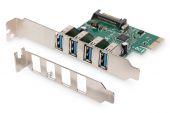 DIGITUS DS-30221-1 :: Контролер 4-Port USB 3.0 PCI Express Add-on Card