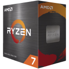 AMD CPU Desktop Ryzen 7 8/16T 5800XT (3.8GHz/4.8GHz, 36MB, 105W, AM4) box, with Wraith Prism cooler