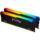 Kingston 16GB 3200MT/s DDR4 CL16 DIMM (Kit of 2) FURY Beast RGB, EAN: 740617337532