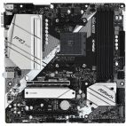 ASROCK Main Board Desktop B550M PRO4 (AM4, 4xDDR4, 2xPCIe x16, 2xPCI Ex1, 6 SATA3 , M.2, DP, HDMI, D-Sub, USB 3.2, mATX retail)