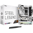 ASROCK MB Desktop B650 Steel Legend, AM5, 4x DDR5, 1x PCIe 5.0 x16, 1x PCIe 3.0 x16, 1x PCIe 4.0 x1 1x Blazing M.2(PCIe Gen5x4), 2x Hyper M.2(PCIe Gen4x4), 2x SATA3 6.0 Gb/s, 1x HDMI, 1x DP, 2.5G LAN, 802.11ax Wi-Fi 6E + BT