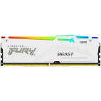 Kingston 32GB 6000MT/s DDR5 CL30 DIMM (Kit of 2) FURY Beast White RGB EXPO, EAN: 740617343311