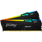 Kingston 32GB 5600MT/s DDR5 CL40 DIMM (Kit of 2) FURY Beast RGB XMP, EAN: 740617328493