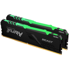 Kingston 64GB 3600MT/s DDR4 CL18 DIMM (Kit of 2) FURY Beast RGB