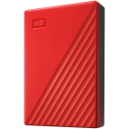 HDD External WD My Passport (4TB, USB 3.2) Red