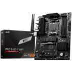 MSI PRO B650-S WIFI, ATX, Socket AM5, AMD B650 Chipset, 4 DIMMs, Dual Channel DDR5 up to 7200+(OC)MHz, 2x PCI-Ex16 slot, 2x M.2, 2x USB 3.2 Gen 2, 4x USB 3.2 Gen 1, 4x USB 2.0, 1x HDMI, 1x DP, 2.5G LAN, 7.1 Audio, 3y warranty