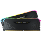 Corsair DDR4, 3200MHz 16GB 2x8GB Dimm, Unbuffered, 16-20-20-38, XMP 2.0, Vengeance RGB RS, RGB LED, Black PCB, 1.35V, for AMD Ryzen & Intel, EAN:0840006649007