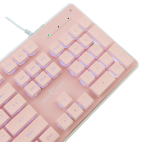 WHITE SHARK GK-003441 :: Keyboard, TACHI, membrane keys, pink