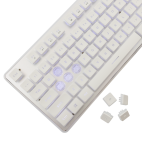 WHITE SHARK GK-003241 :: Keyboard, TACHI, membrane keys, white