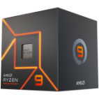 AMD CPU Desktop Ryzen 9 12C/24T 7900 (5.4GHz Max Boost, 76MB, 65W, AM5) box, with Radeon Graphics and Wraith Prism Cooler