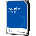 HDD Desktop WD Blue (3.5'', 2TB, 256MB, 7200 RPM, SATA 6 Gb/s)