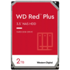 HDD NAS WD Red Plus 2TB CMR, 3.5'', 128MB, 5400 RPM, SATA, TBW: 180