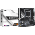 ASROCK MB Desktop B650M-HDV/M2, AM5, 2x DDR5, 2x PCIe 4.0 x16, 1x PCIe 4.0 x1, 1x Blazing M.2(PCIe Gen5x4), 1x Hyper M.2(PCIe Gen4x4), 1x M.2, 4x SATA3 6.0 Gb/s, 1x HDMI, 1x DisplayPort, 2.5G LAN, 7x USB 3.2, 8x USB 2.0, 1x USB-C