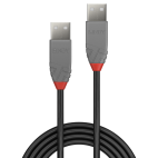 LINDY LNY-36690 :: Cabel USB 2.0 Type A-А, Anthra Line , M/M, 0.2 m