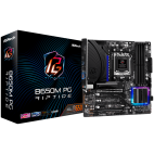 ASROCK MB Desktop B650M PG RIPTIDE, AM5, 4x DDR5, 2x PCIe 4.0 x16, 2x PCIe 3.0 x16, 1x Blazing M.2(PCIe Gen5x4), 1x Hyper M.2, 4x SATA3, RAID 0, 1, 10, 7.1 CH HD Audio, 1x HDMI, 1x DP, 2.5G LAN, 7x USB 3.2, 8x USB 2.0, USB-C, mATX