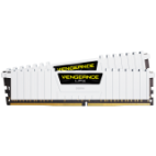 Corsair DDR4, 3200MHz 32GB 2x16GB Dimm, Unbuffered, Dual Rank, 16-20-20-38, XMP 2.0, Vengeance LPX White Heatspreader, Black PCB, 1.35V