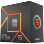 AMD CPU Desktop Ryzen 5 6C/12T 7600 (5.2GHz Max, 38MB, 65W, AM5) box, with Radeon Graphics and Wraith Stealth Cooler