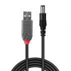 LINDY LNY-70268 :: Power Cable USB Type A M to 1.35mm Inner / 3.5mm Outer, 5V DC, 1.5 m