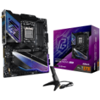 ASROCK MB Desktop X870E Nova Wi-Fi, AM5, 4x DDR5, 1x PCIe 5.0 x16, 1x PCIe 3.0 x1, 1x PCIe 3.0 x16, 1x Blazing M.2(PCIe Gen5x4), 3x Hyper M.2, 1x Ultra M.2, RAID 0, 1, 10, 4x SATA3 6.0 Gb/s, 3x USB-C, 12x USB 3.2, 6x USB 2.0, 1x SPDIF, 7.