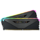 Corsair DDR5, 6000MT/s 64GB 2x32GB DIMM, Unbuffered, 30-36-36-76, Std PMIC, AMD EXPO, VENGEANCE RGB DDR5 Black Heatspreader, RGB LED, 1.4V