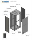 MIRSAN MR.GTN20U61.01 :: Free Standing Cabinet, GT NETWORK