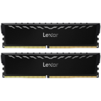 Lexar 2x8GB THOR DDR4 3600 UDIMM XMP Memory with Black heatsink. Dual pack