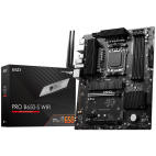 MSI PRO B650-S WIFI, ATX, Socket AM5, AMD B650 Chipset, 4 DIMMs, Dual Channel DDR5 up to 7200+(OC)MHz, 2x PCI-Ex16 slot, 2x M.2, 2x USB 3.2 Gen 2, 4x USB 3.2 Gen 1, 4x USB 2.0, 1x HDMI, 1x DP, 2.5G LAN, 7.1 Audio, 3y warranty