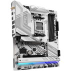 ASROCK MB Desktop X870 PRO RS Wi-Fi, AM5, 4x DDR5, 1x PCIe 5.0 x16, 1x PCIe 4.0 x16, 1x Blazing M.2(PCIe Gen5x4), 1x Hyper M.2, 1x Ultra M.2, 4x SATA3 6.0 Gb/s, 2x USB-C 1x SPDIF, 7.1 CH Audio, 1x HDMI, 1x 2.5G LAN, 802.11be 2x Wi-Fi 7 + Blue