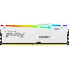 Kingston 32GB 6000MT/s DDR5 CL30 DIMM (Kit of 2) FURY Beast White RGB EXPO