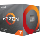 AMD CPU Desktop Ryzen 7 8C/16T 7800X3D (5.0GHz Max, 104MB, 120W, AM5) box, with Radeon Graphics