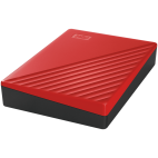 HDD External WD My Passport (4TB, USB 3.2) Red