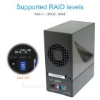 ICYBOX IB-RD3621U3 :: RAID enclosure for 2x HDD with USB 3.0